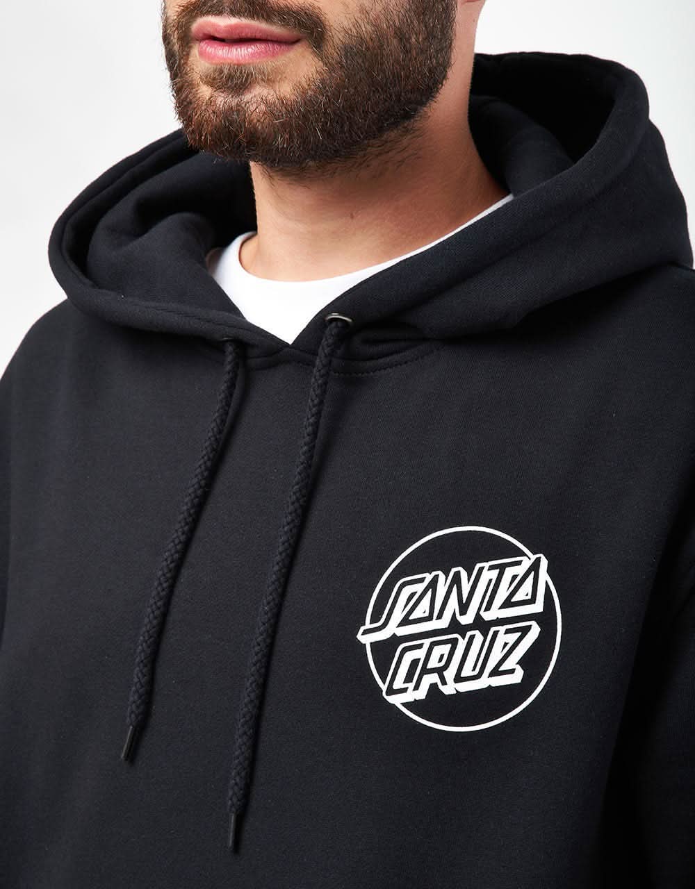 Santa Cruz Pace Ritual Hand Pullover Hoodie - Black - Image 3