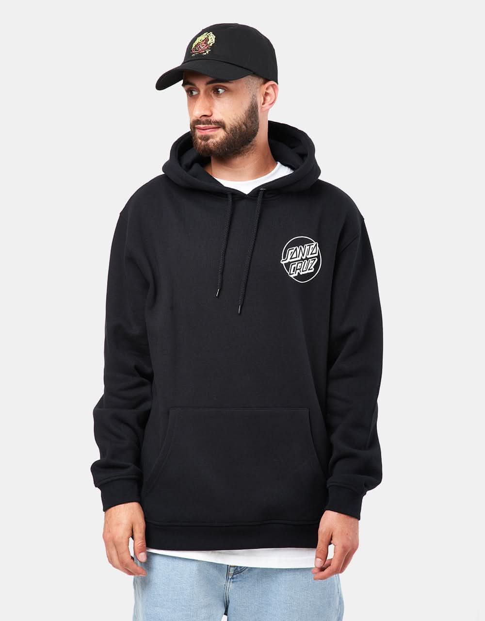 Santa Cruz Pace Ritual Hand Pullover Hoodie - Black - Image 5