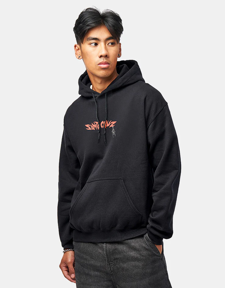 Santa Cruz Pace Torch Bones Pullover Hoodie - Black - Image 2