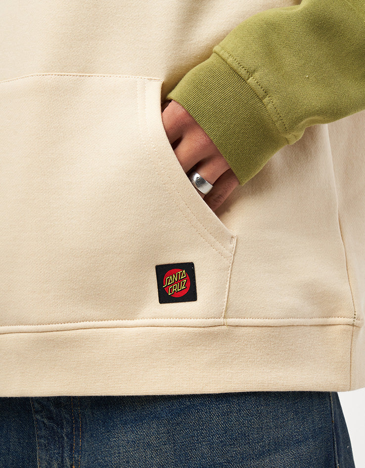 Santa Cruz Quarter Zip Camper Crew - Iguana/Blond Wood - Image 4