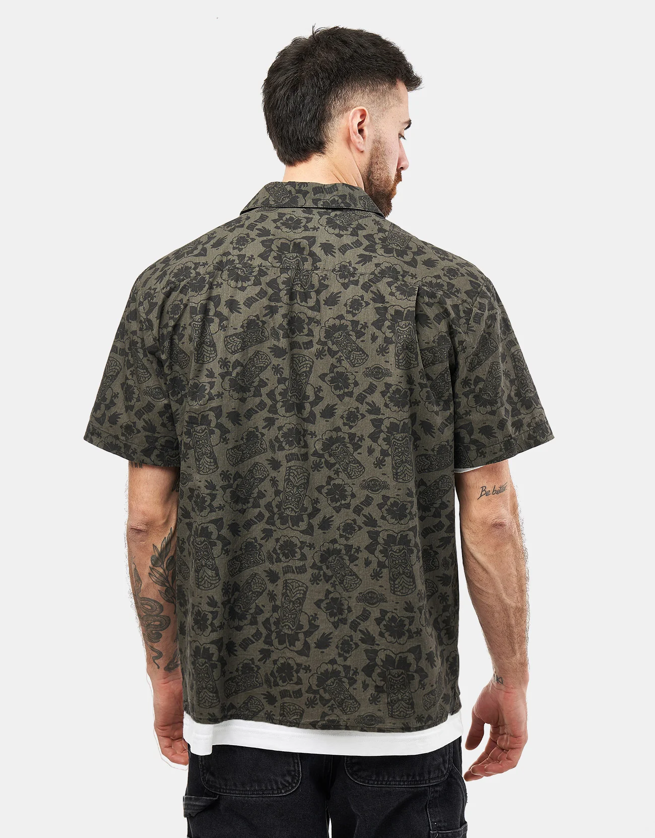 Santa Cruz Roskopp Voodoo Room S/S Shirt - Black - Image 2