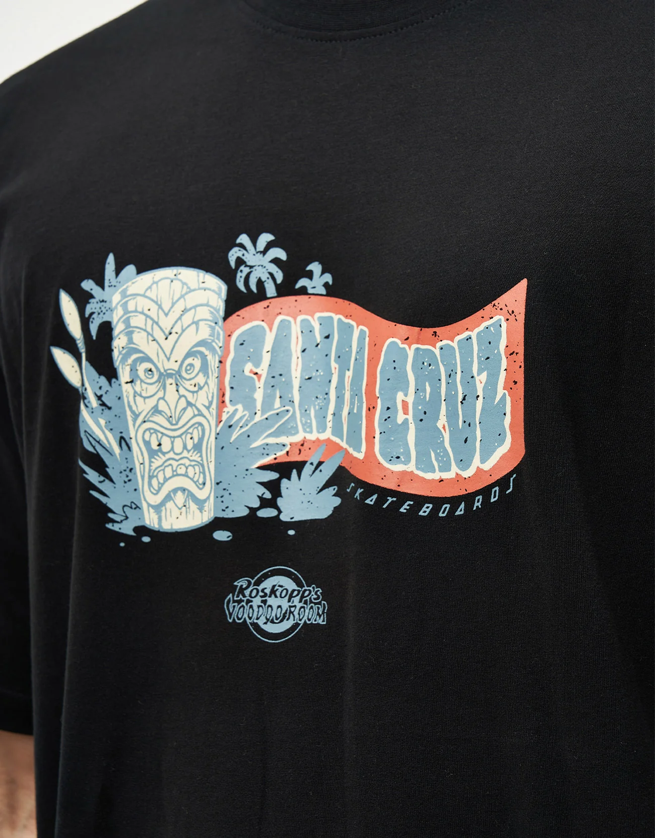 Santa Cruz Roskopp Voodoo Room T-Shirt - Black - Image 2
