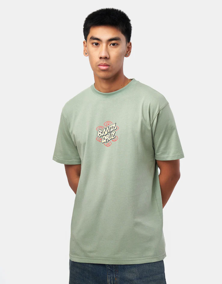 Santa Cruz Salba Eyes Dot T-Shirt - Moon Rock - Image 3