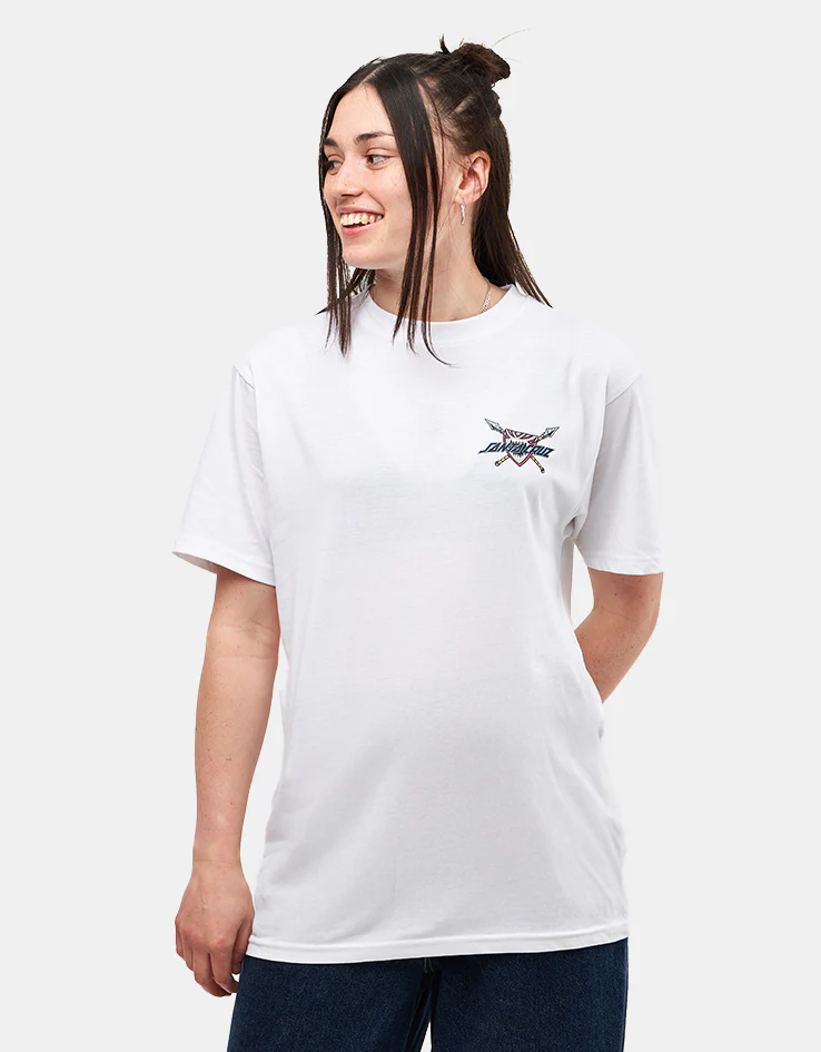 Santa Cruz Salba Screaming Witch Doc T-Shirt - White - Image 6
