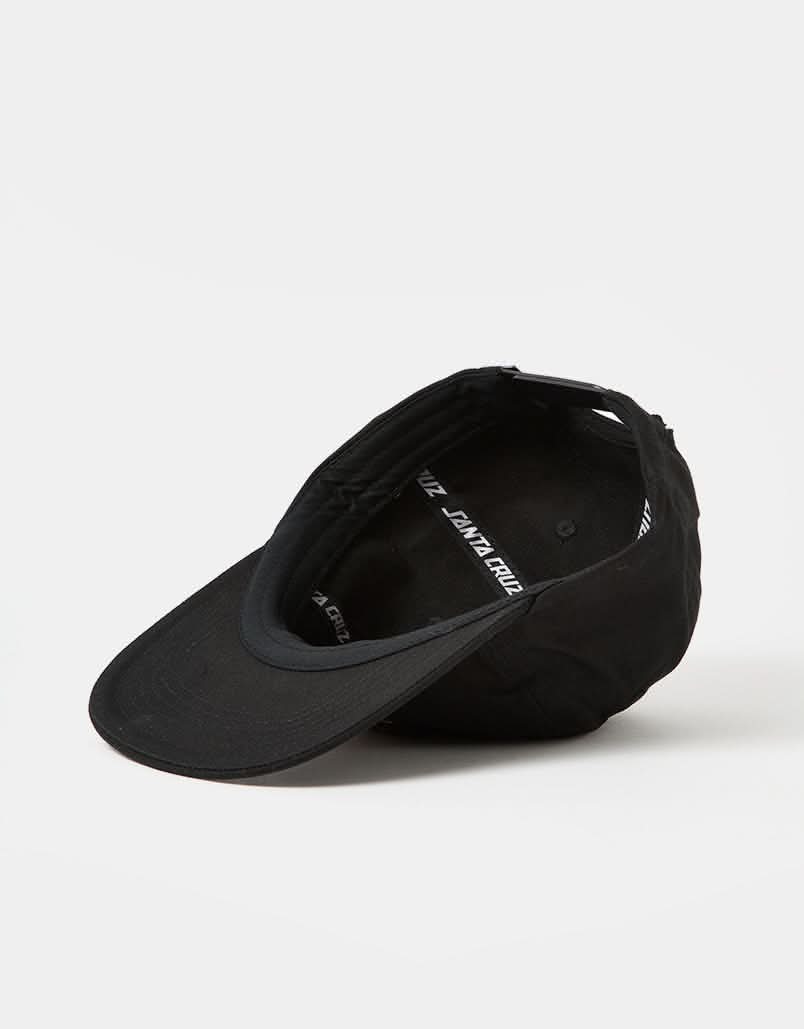 Santa Cruz Salba Tiger Simplified Snapback Cap - Black - Image 5