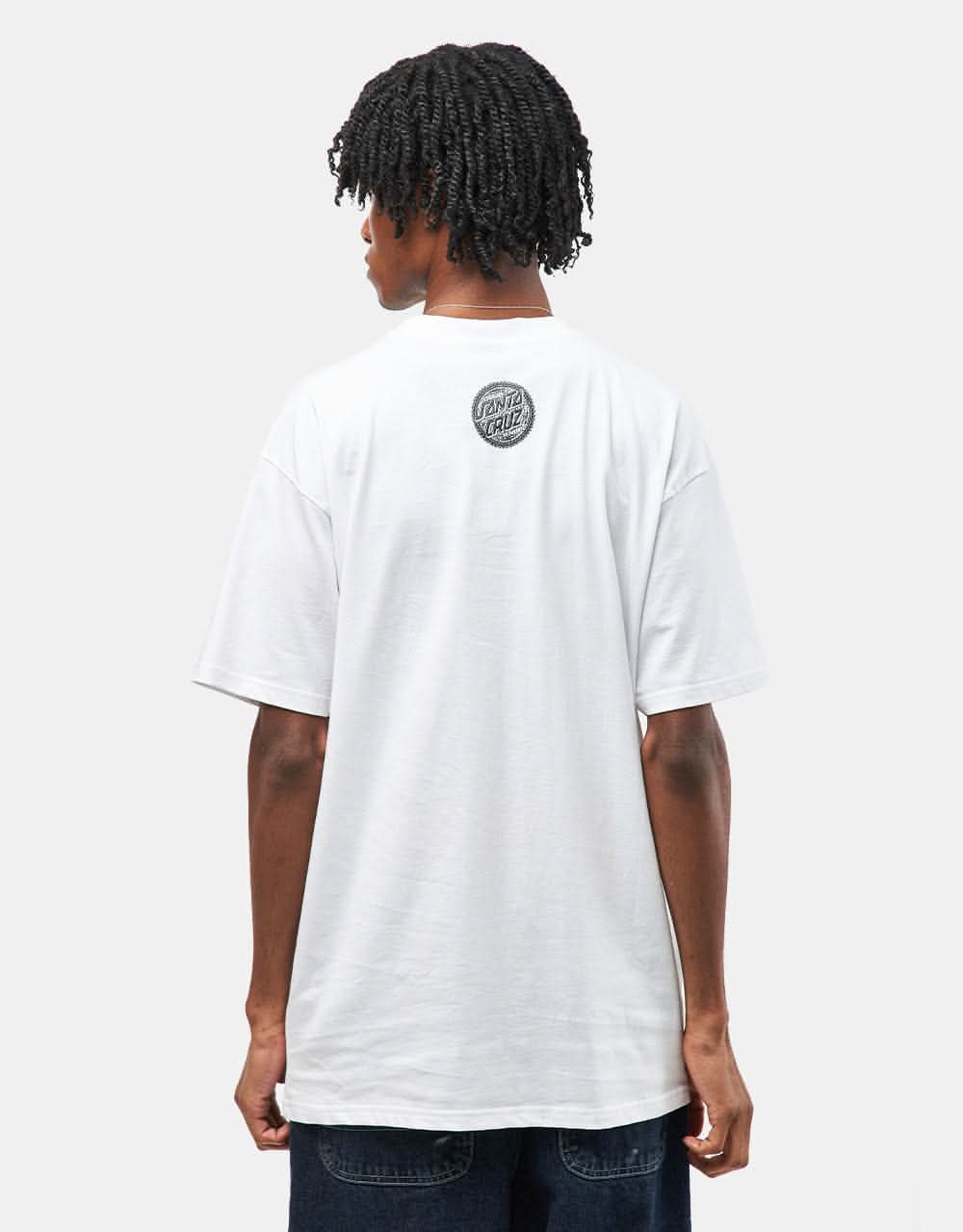 Santa Cruz Santa Muerte T-Shirt - White - Image 2