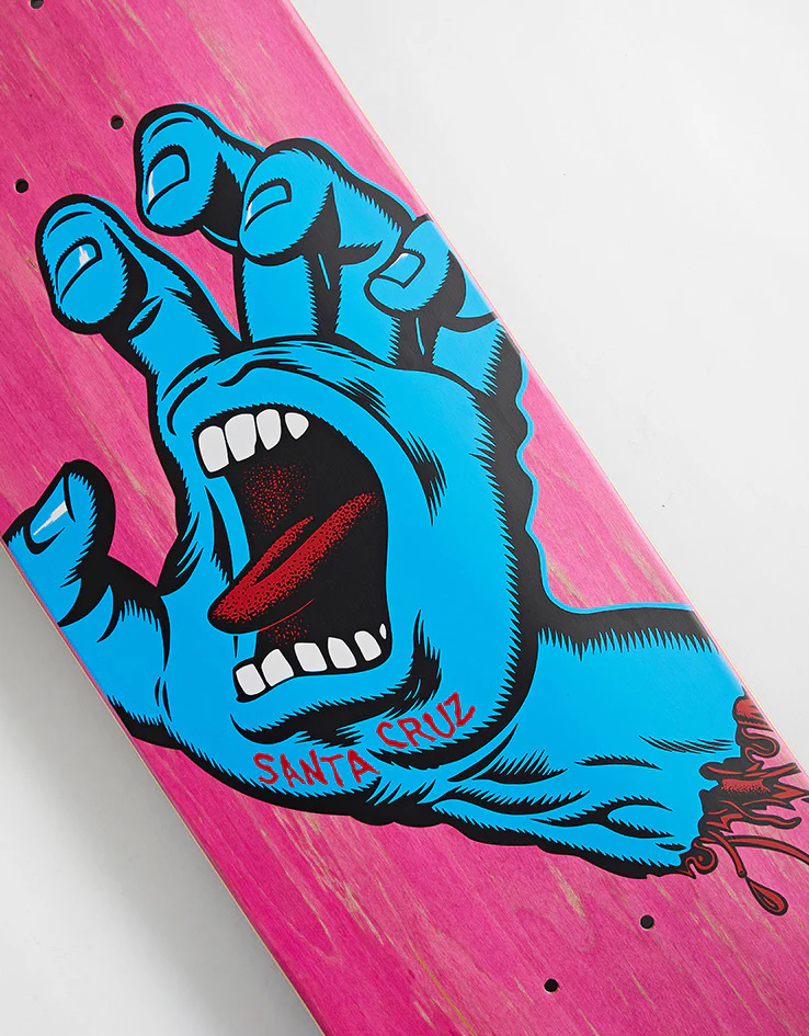 Santa Cruz Screaming Hand Skateboard Deck - 7.8" - Image 4