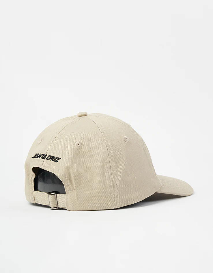 Santa Cruz Screaming Hibiscus Strapback Cap - Blond Wood - Image 4