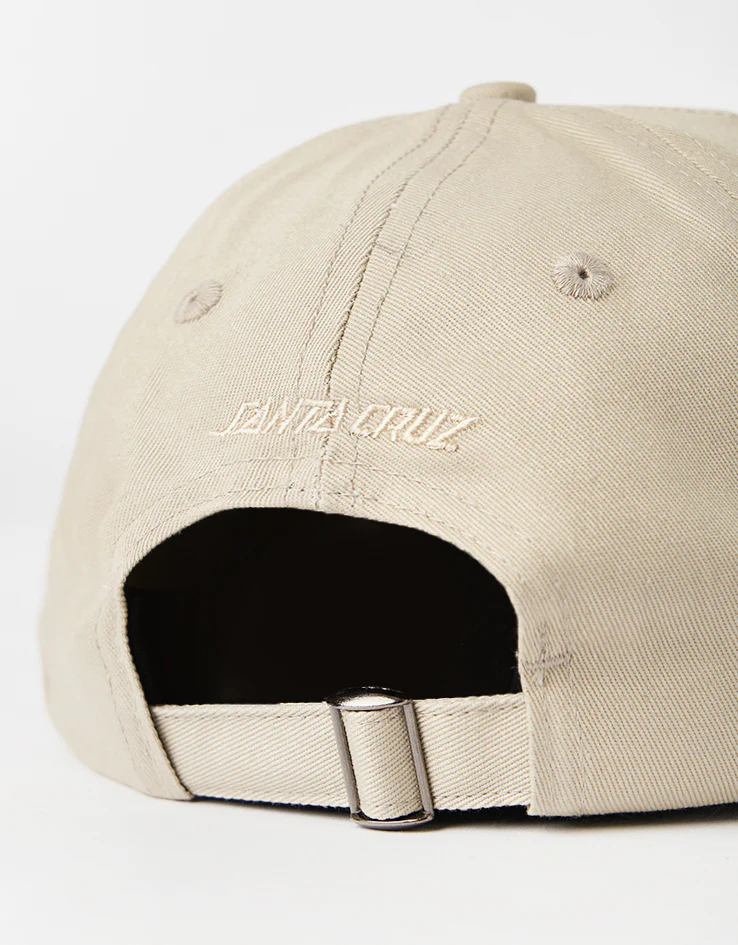 Santa Cruz Screaming Mini Hand Strapback Cap - Blonde Wood - Image 3