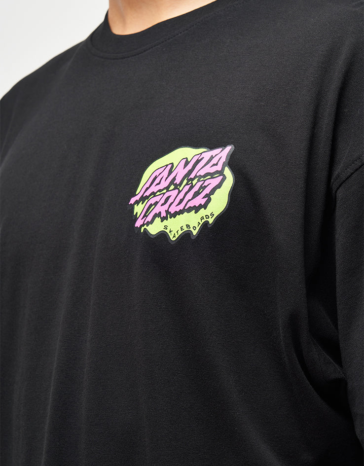 Santa Cruz Slime Scream T-Shirt - Black - Image 4