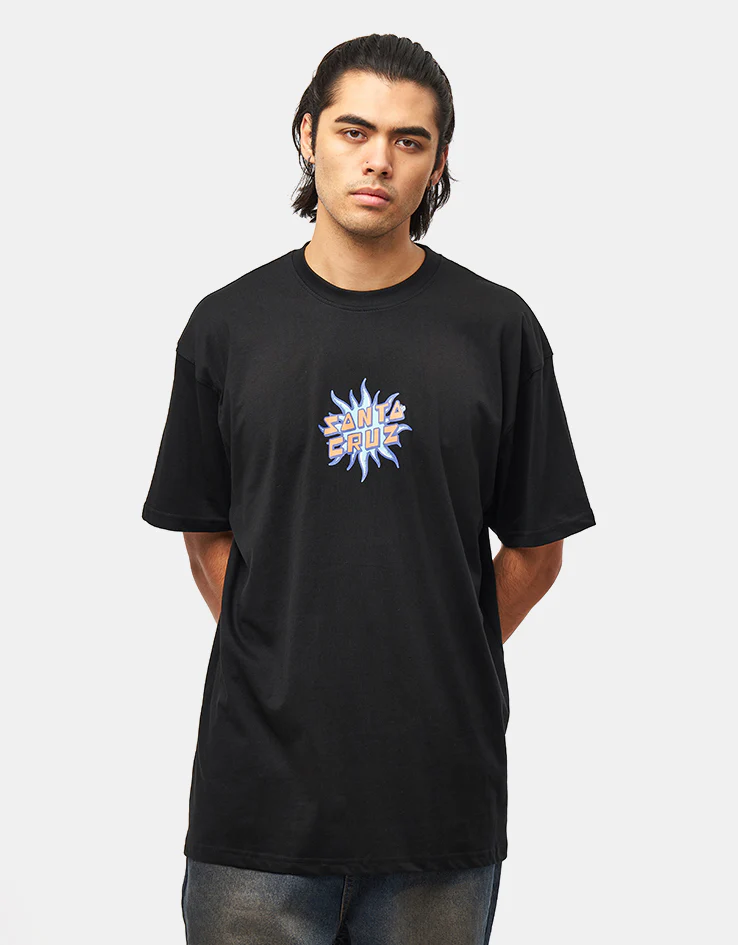 Santa Cruz Sol Tripper T-Shirt - Black - Image 2