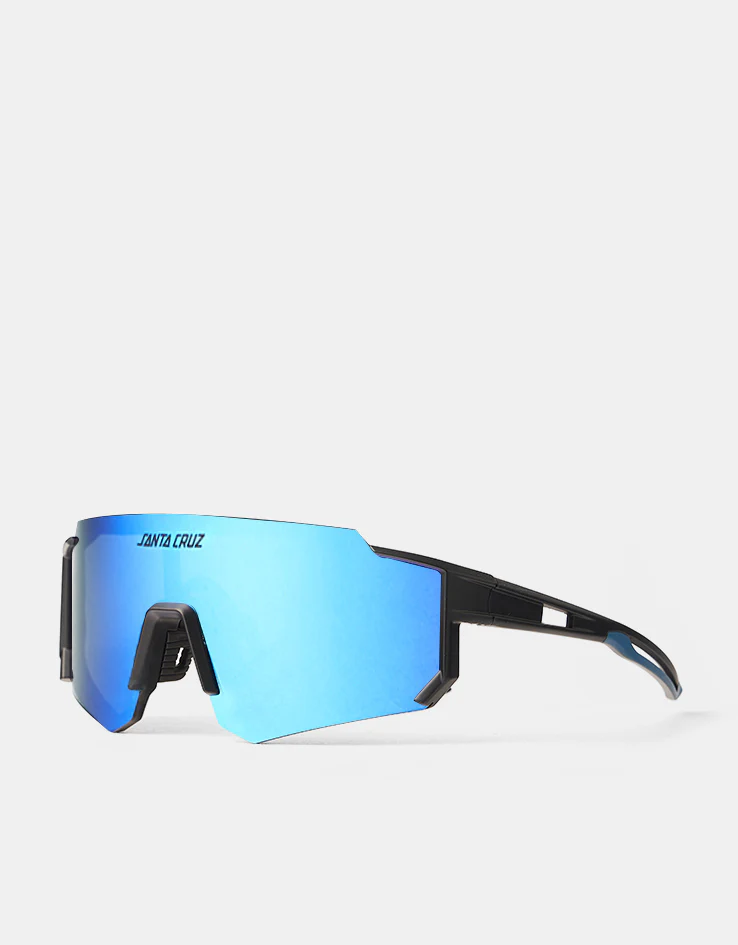 Santa Cruz Strip Racer Sunglasses - Black Blue/Blue - Image 2