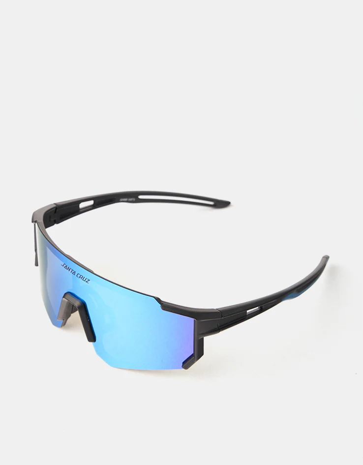 Santa Cruz Strip Racer Sunglasses - Black Blue/Blue - Image 3