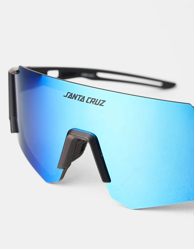 Santa Cruz Strip Racer Sunglasses - Black Blue/Blue - Image 4