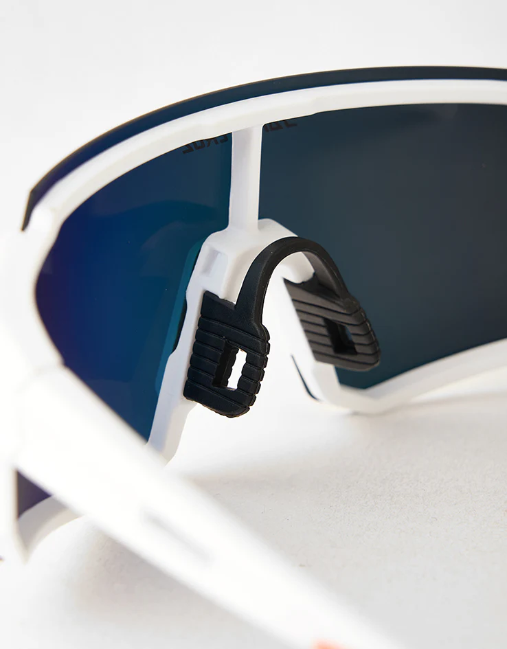 Santa Cruz Strip Racer Sunglasses - White Orange/Red - Image 4
