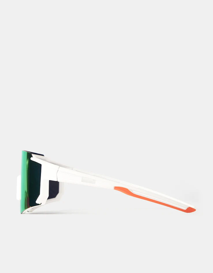 Santa Cruz Strip Racer Sunglasses - White Orange/Red - Image 5