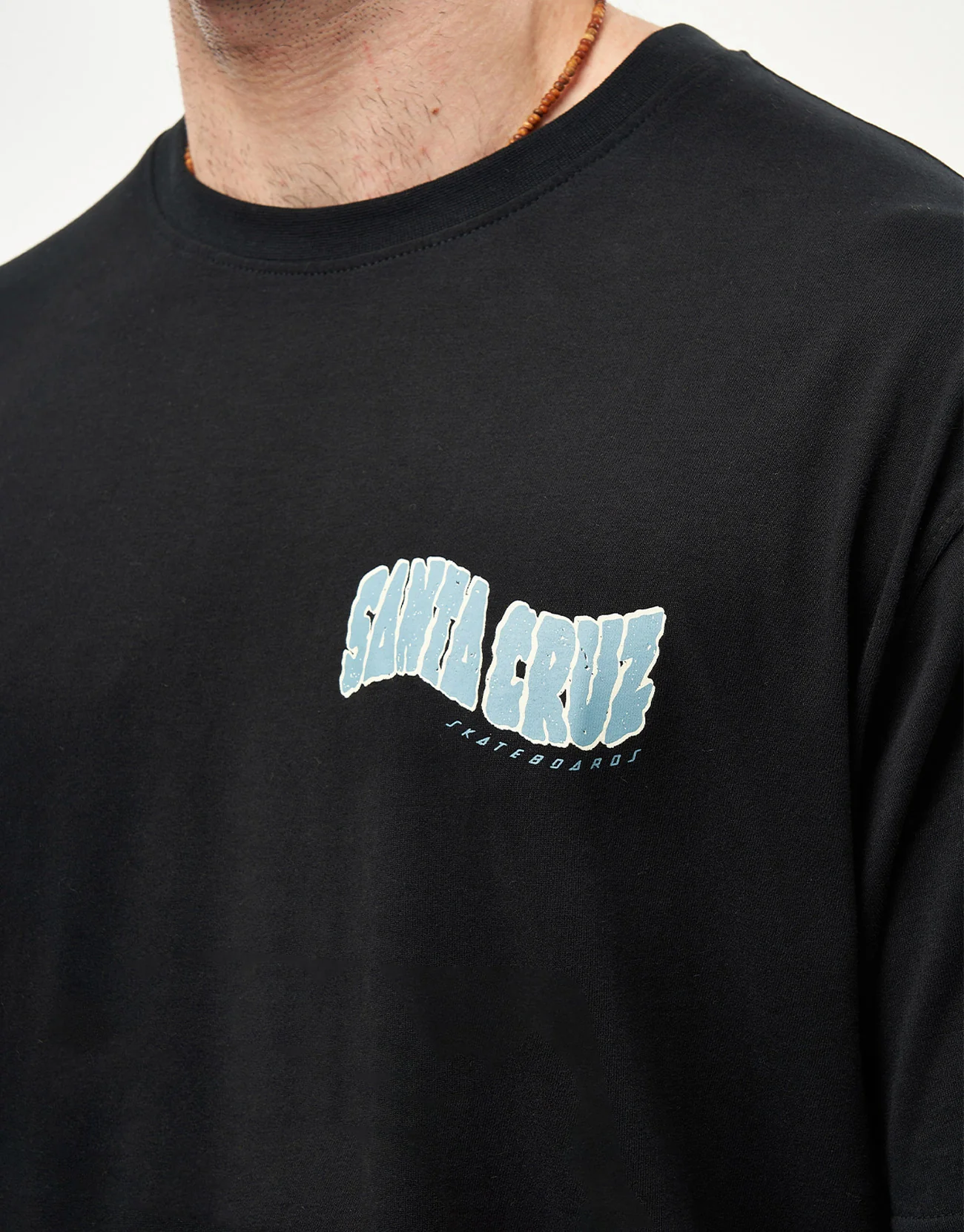 Santa Cruz Tiki Hand Strip T-Shirt - Black - Image 4