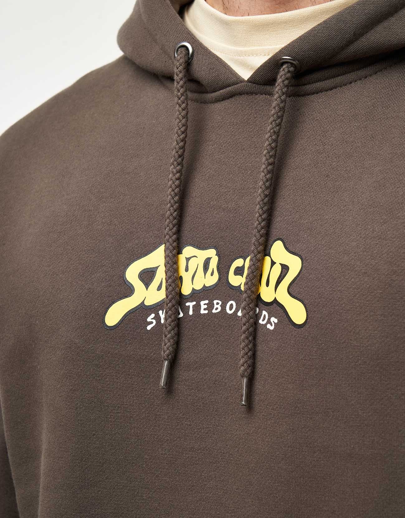 Santa Cruz Winkowski 8Baller Trip Pullover Hoodie - Washed Black - Image 2