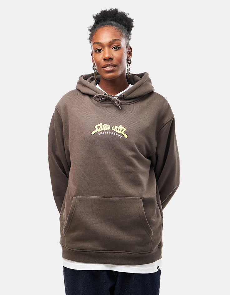 Santa Cruz Winkowski 8Baller Trip Pullover Hoodie - Washed Black - Image 8
