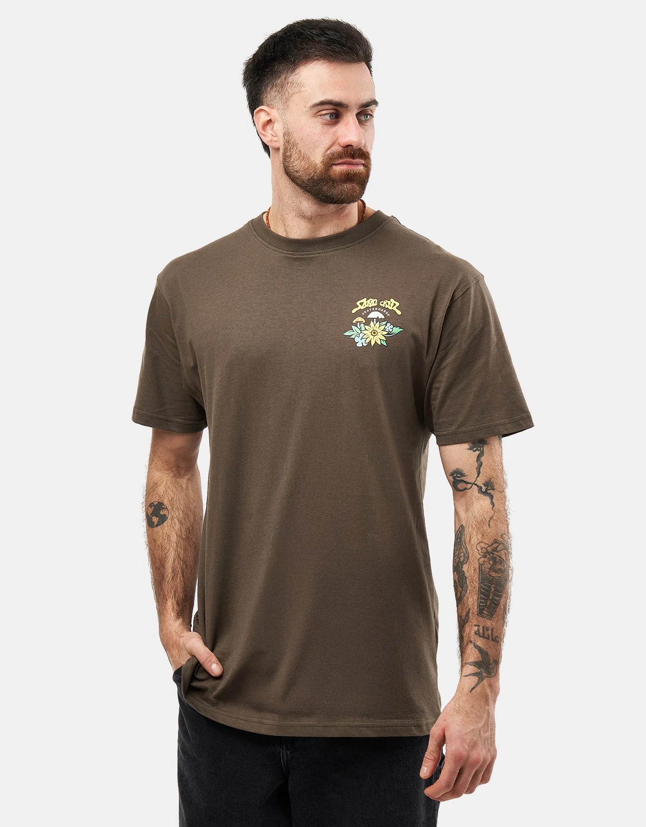Santa Cruz Winkowski 8Baller Trip T-Shirt - Washed Black - Image 3