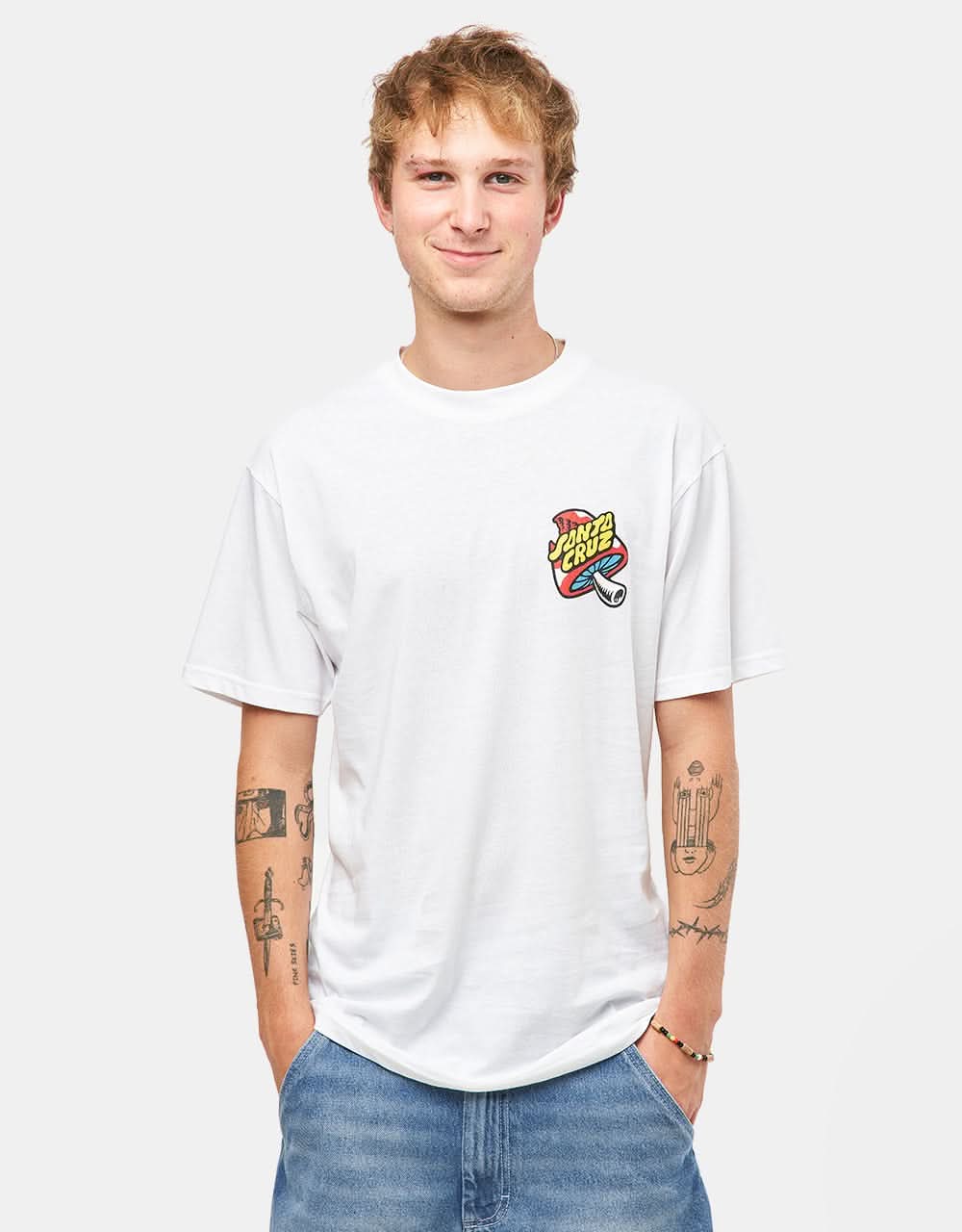 Santa Cruz Winkowski 8Ballr Comic T-Shirt - White - Image 2