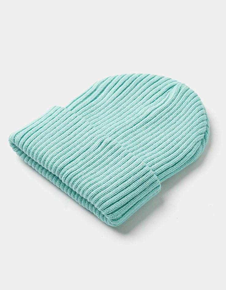 Santa Cruz Winkowski Ocho Label Beanie - Pool Blue - Image 3