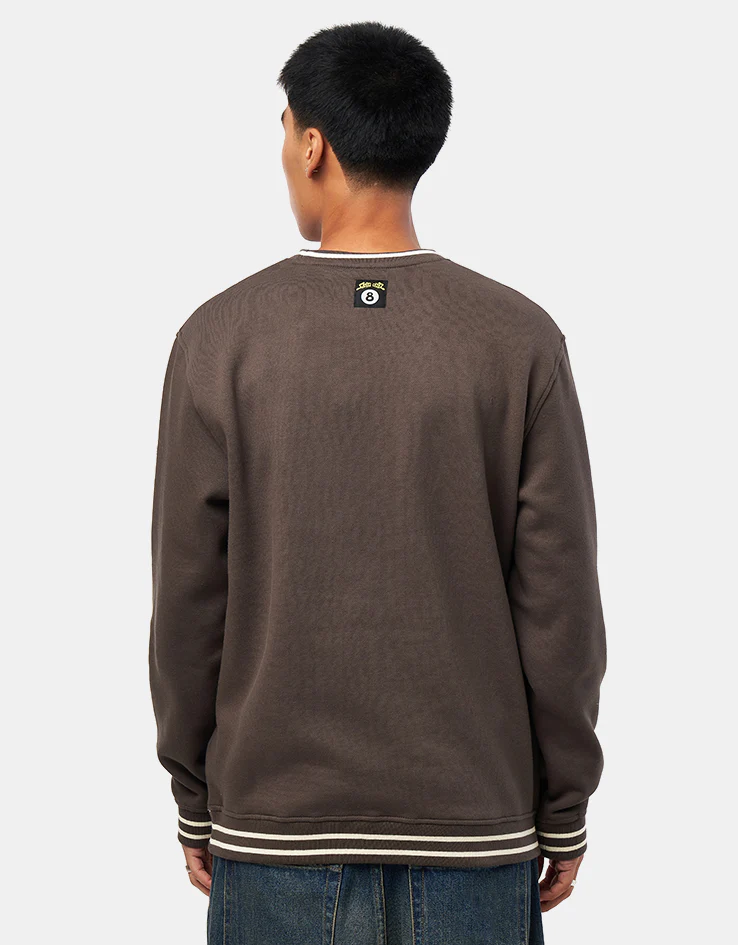 Santa Cruz Winkowski Surf Front Crew - Washed Black - Image 3