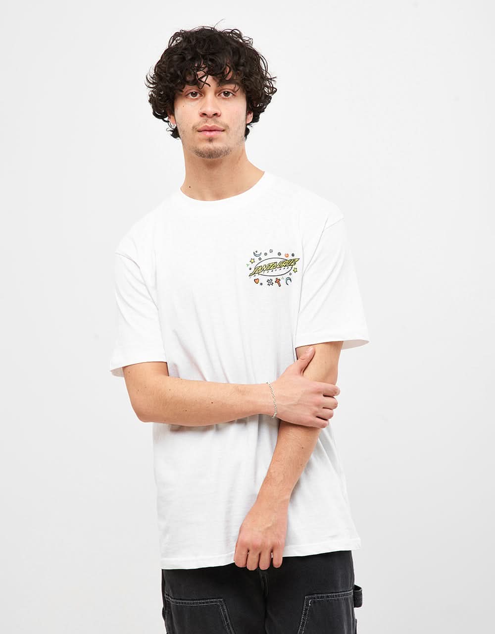 Santa Cruz Witch Doctor UK EXCLUSIVE T- Shirt - White - Image 3