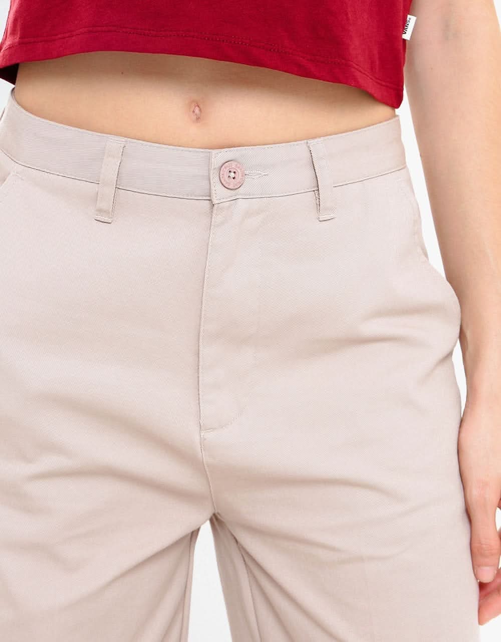 Santa Cruz Womens Nolan Chino Pant - Beige - Image 4