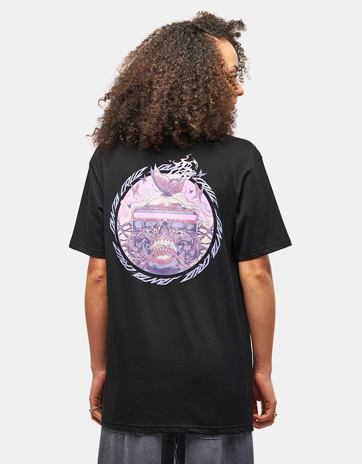Santa Cruz Wooten Cyber T-Shirt - Black - Image 5