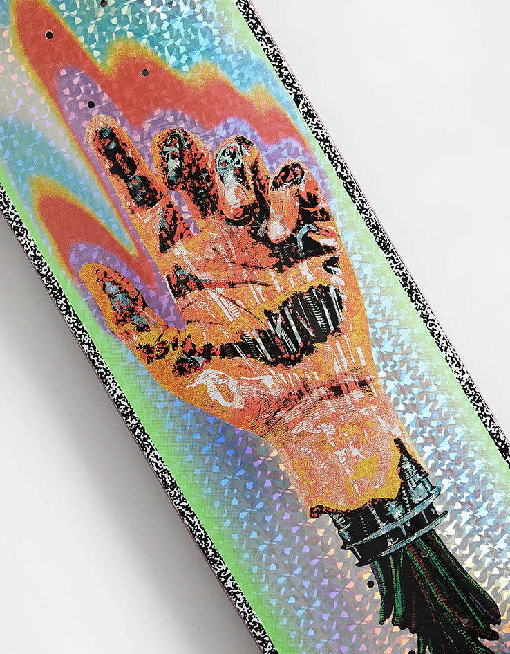 Santa Cruz Wooten Dystopia VX Skateboard Deck - 8.5" - Image 3