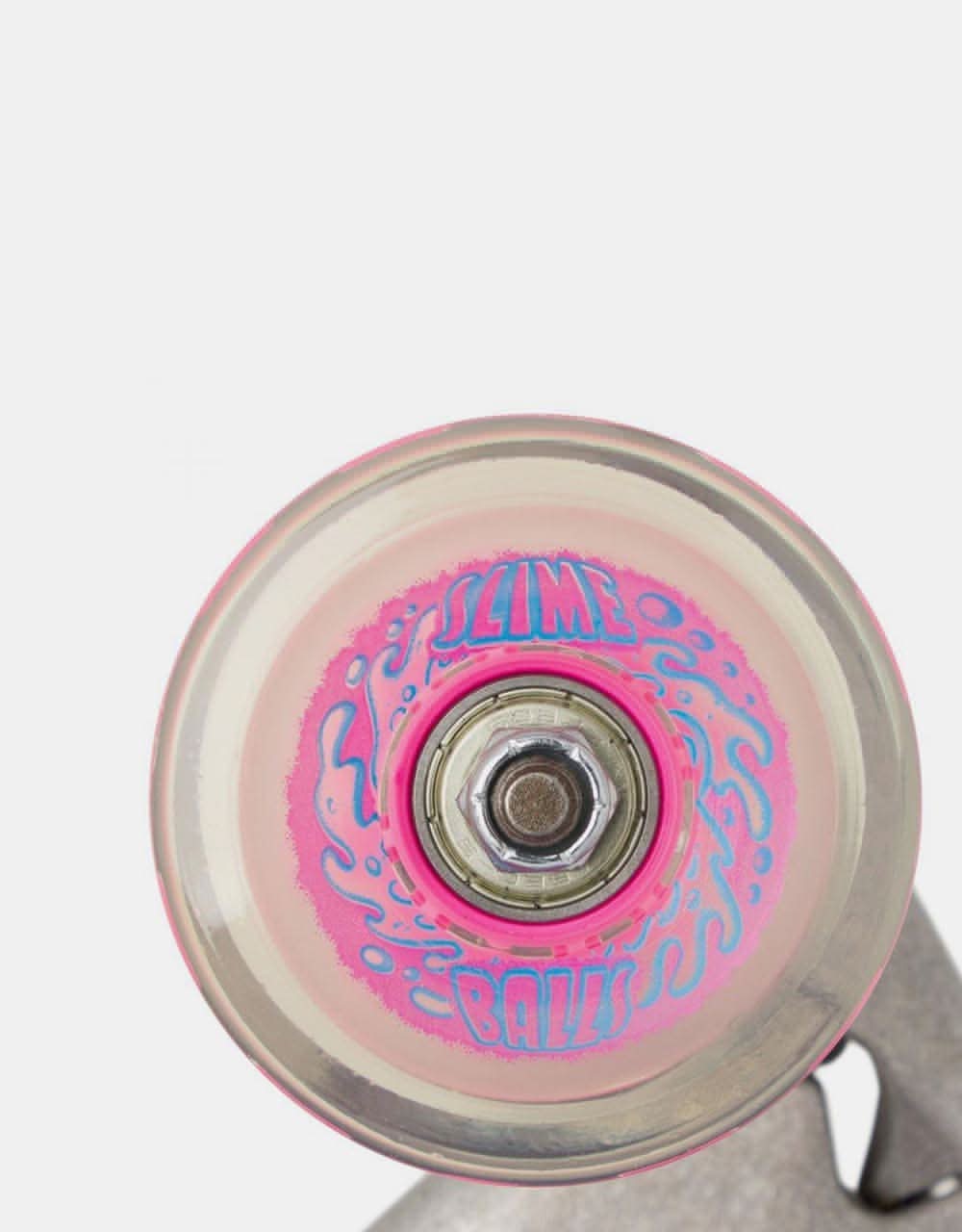 Santa Cruz x Carver Glow Dot Shark SurfSkate Cruiser - 9.85" x 31.52" - Image 4