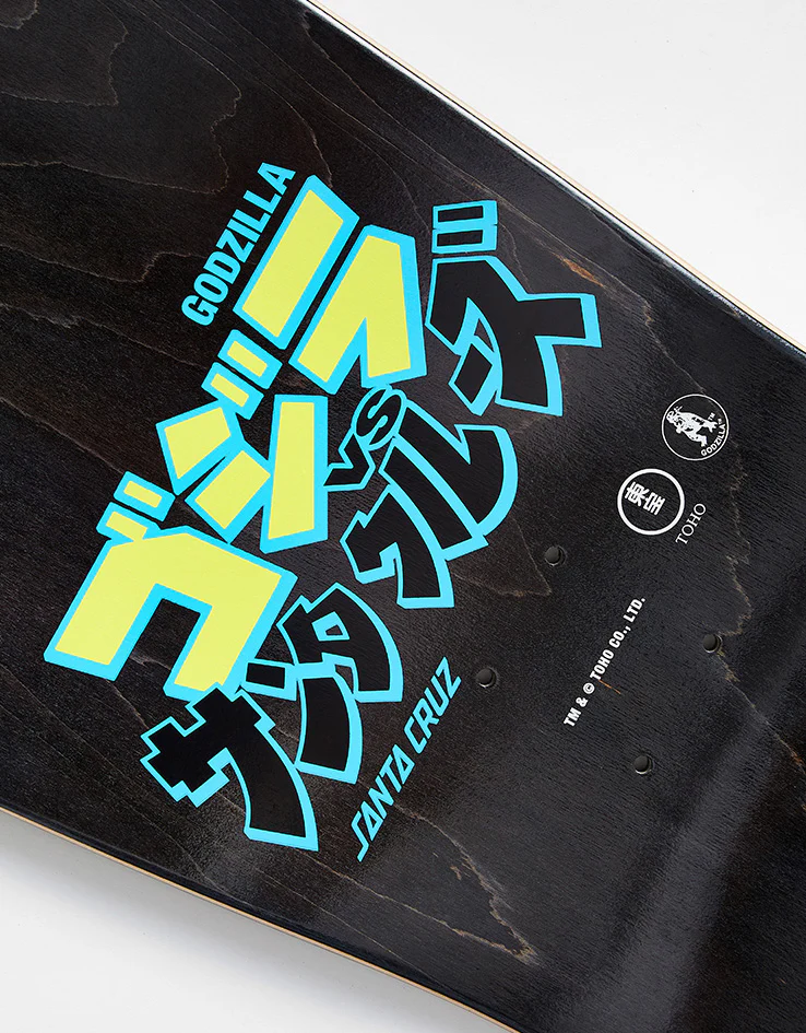 Santa Cruz x Godzilla Mothra Natas Skateboard Deck - 10.538" - Image 4