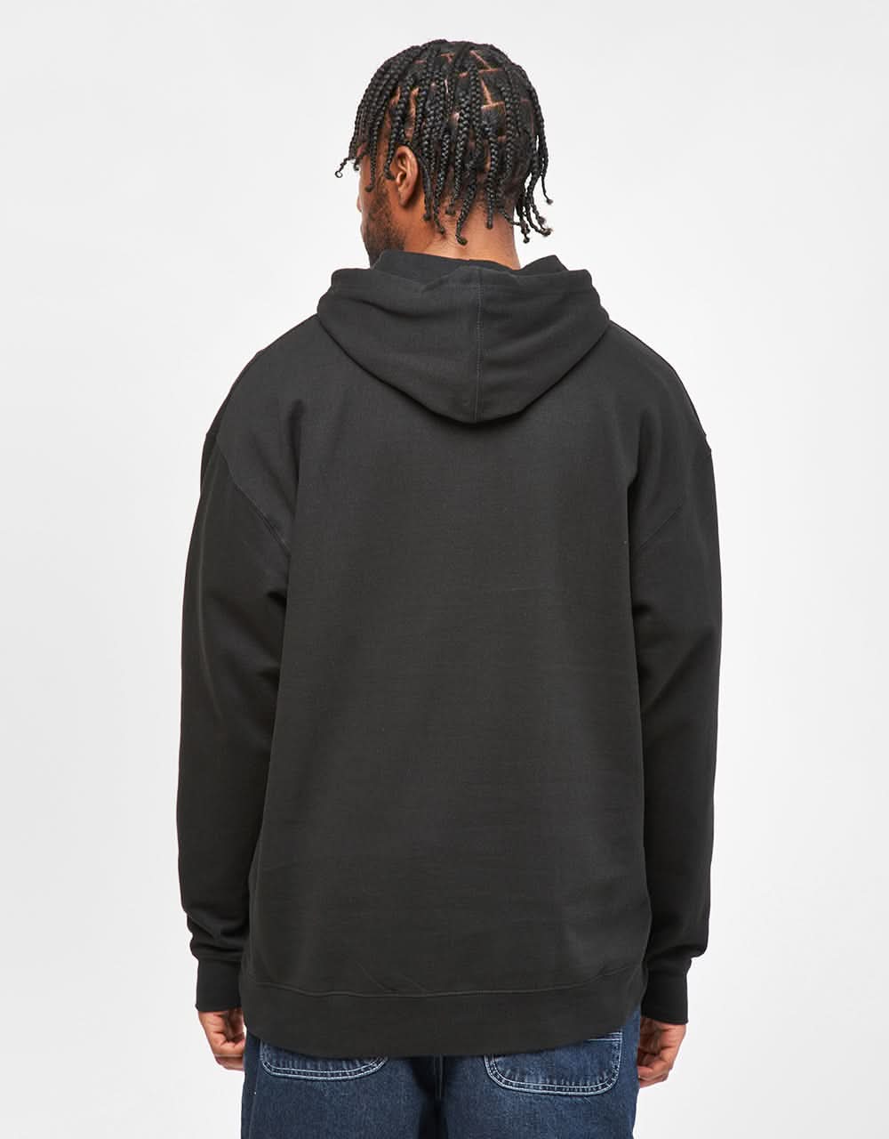 Santa Cruz x Skate Like A Girl Pullover Hoodie - Black - Image 2