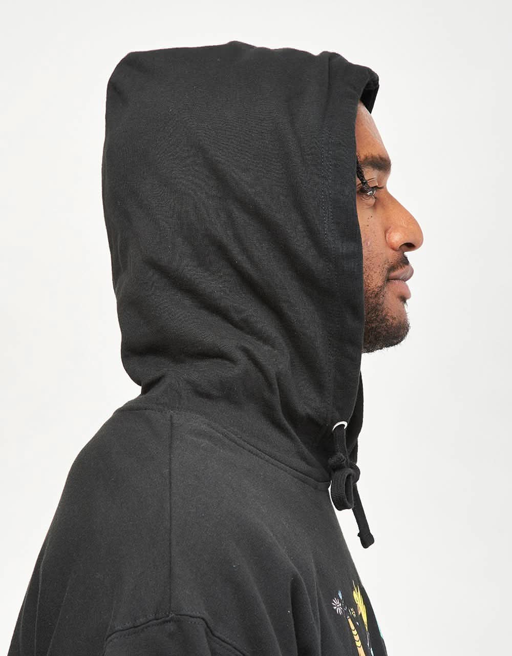 Santa Cruz x Skate Like A Girl Pullover Hoodie - Black - Image 5