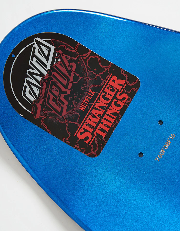 Santa Cruz x Stranger Things Knox Hellfire Pit Skateboard Deck - 10.07" - Image 7