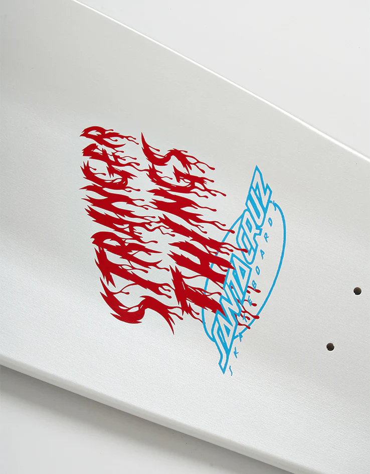 Santa Cruz x Stranger Things Meek Slasher Eddie Reveal Skateboard Deck - 10.1" - Image 6
