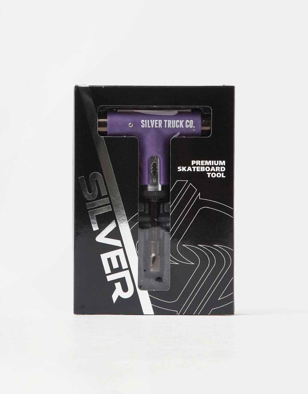 Silver Ratchet Skateboard Tool - Purple/Grey - Image 5
