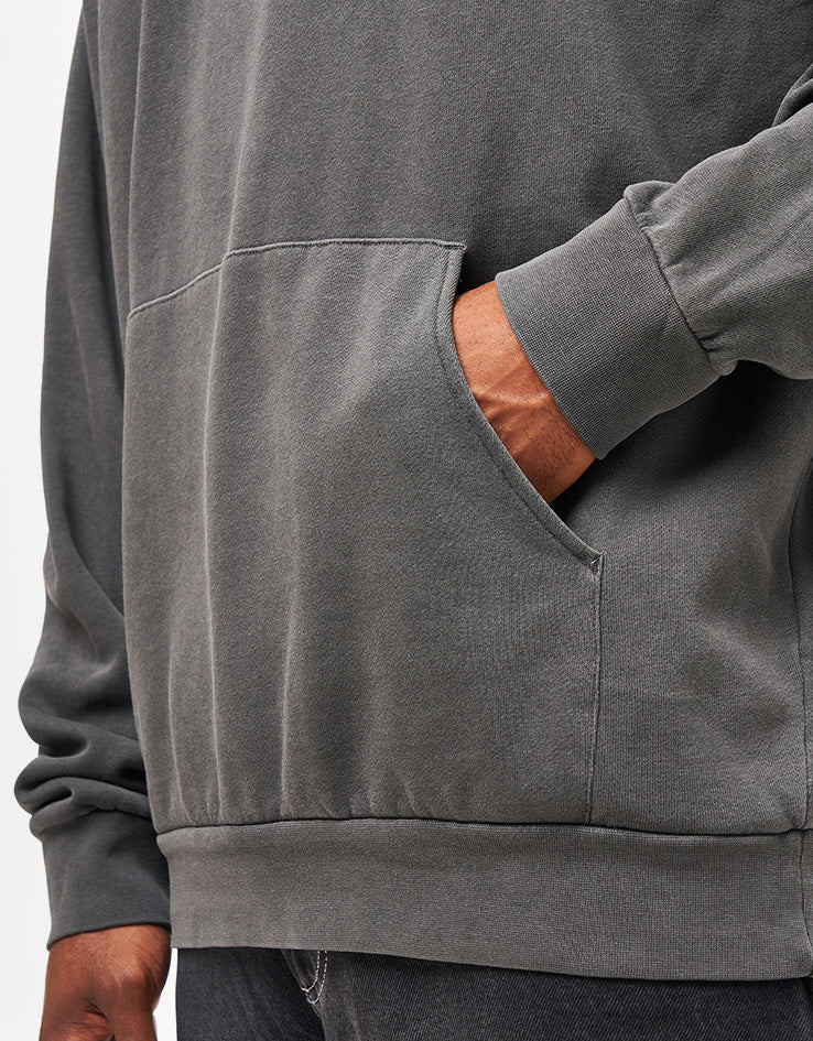 Skateboard Cafe 45 Pullover Hoodie - Charcoal/Black - Image 5