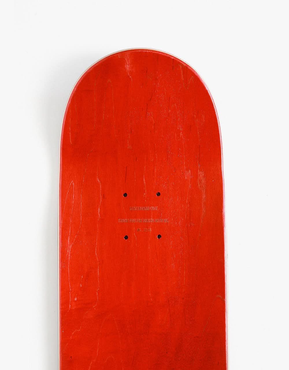 Skateboard Cafe "Pink Lady" Skateboard Deck - Black/Red - Image 3