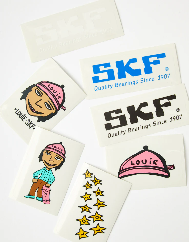 SKF Louie Pro Skateboard Bearings - Image 4