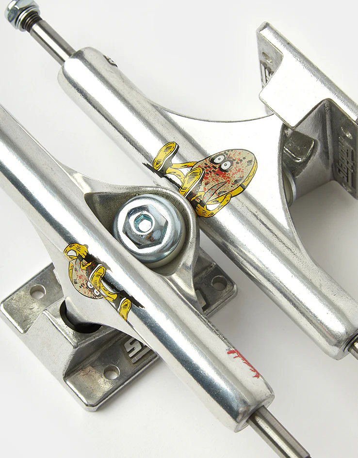 Slappy x Curb Killer ST1 Skateboard Trucks (Pair) - Image 2