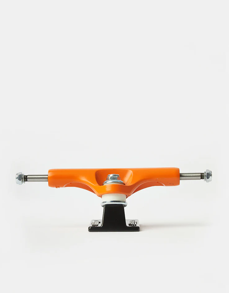 Slappy x Toy Machine ST1 Hollow Skateboard Trucks - Orange/Black (Pair) - Image 3
