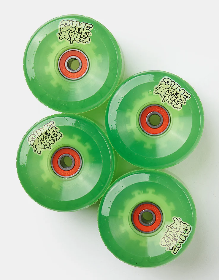 Slime Balls Accelerator OG Slime Light Ups 78a Skateboard Wheels - 66mm - Image 3
