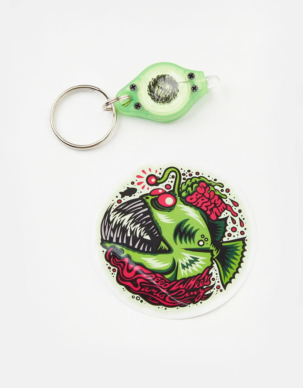 Slime Balls Angler Light Ups OG Slime 78a Skateboard Wheels - 66mm - Image 4