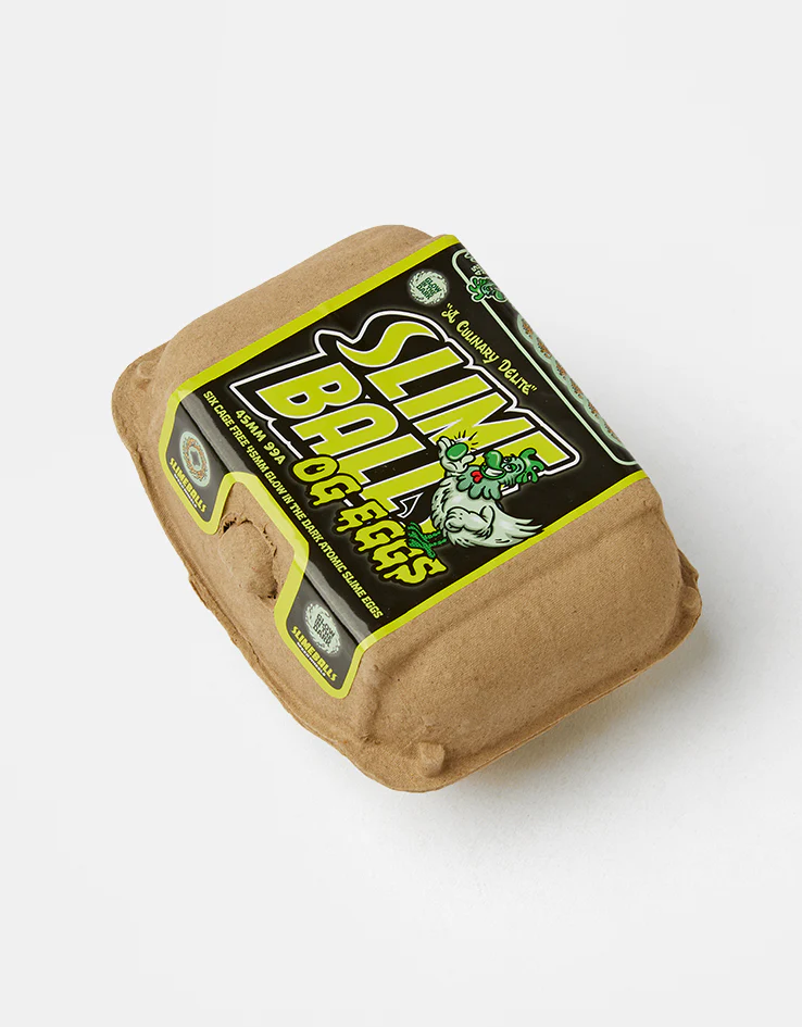 Slime Balls OG Eggs GITD Mini Chubbies 99a Skateboard Wheels - 45mm - Image 4