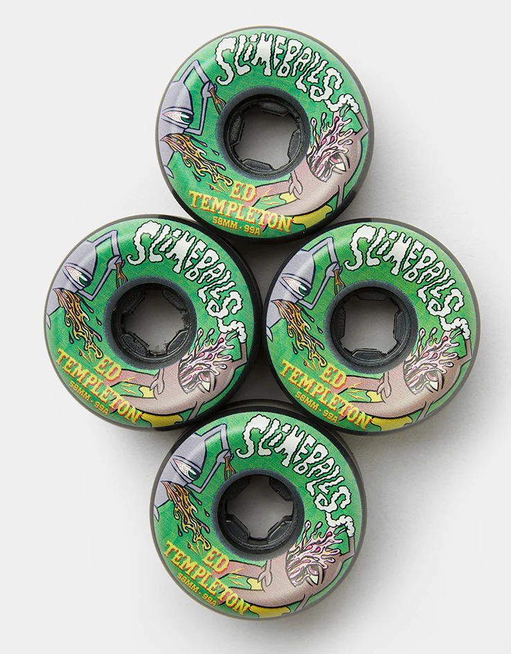 Slime Balls Templeton Vomit Mini 99a Guest Skateboard Wheels - 58mm - Image 3