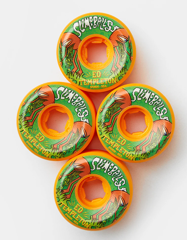 Slime Balls Templeton Vomit Mini Hardline 95a Guest Skateboard Wheels - 54mm - Image 2