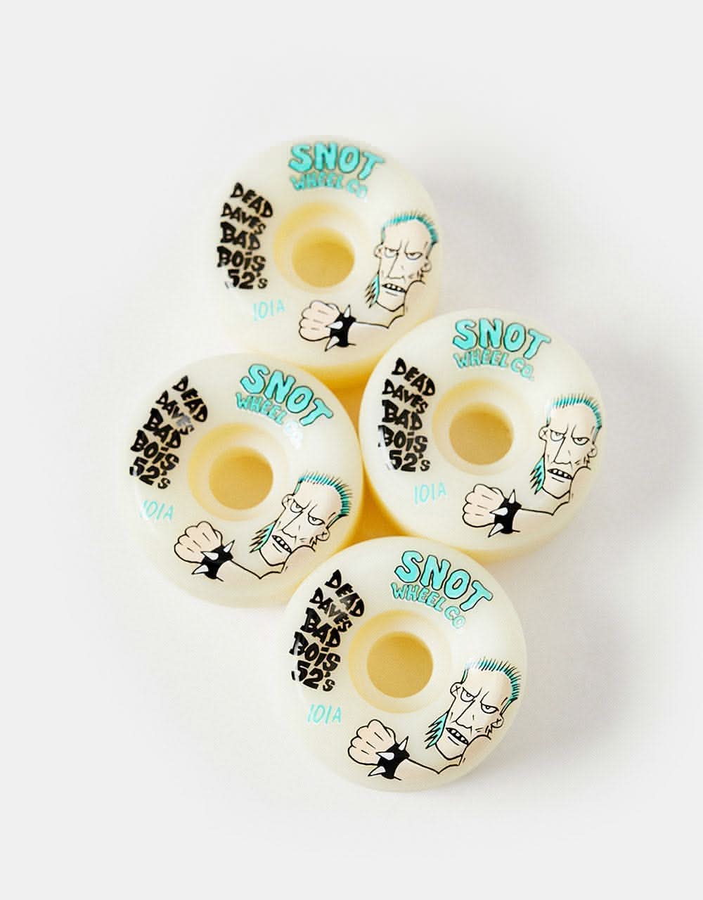 Snot Dead Dave Bad Boy 100a Skateboard Wheel - 52mm - Image 2