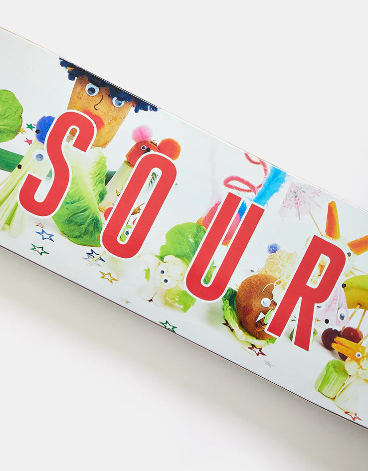 Sour Veggie Family Skateboard Deck - 8.25" - Image 3